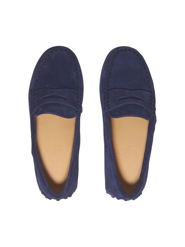 Mocassini blu scuro per bambino UXC0LR00010RE0 U824 Tod's Kids 