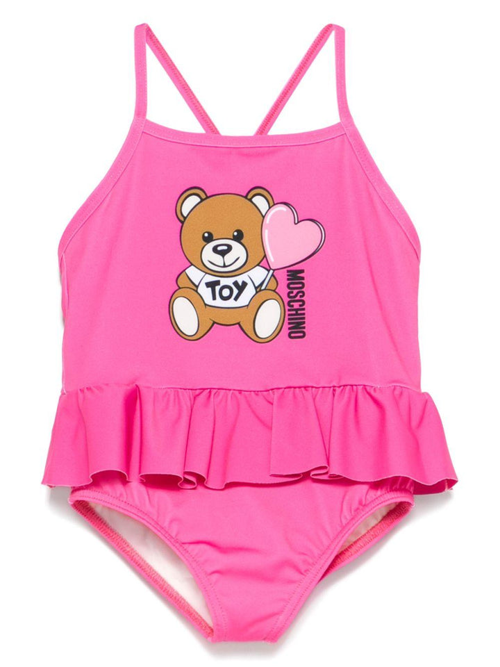 Costume fucsia rosa per neonata