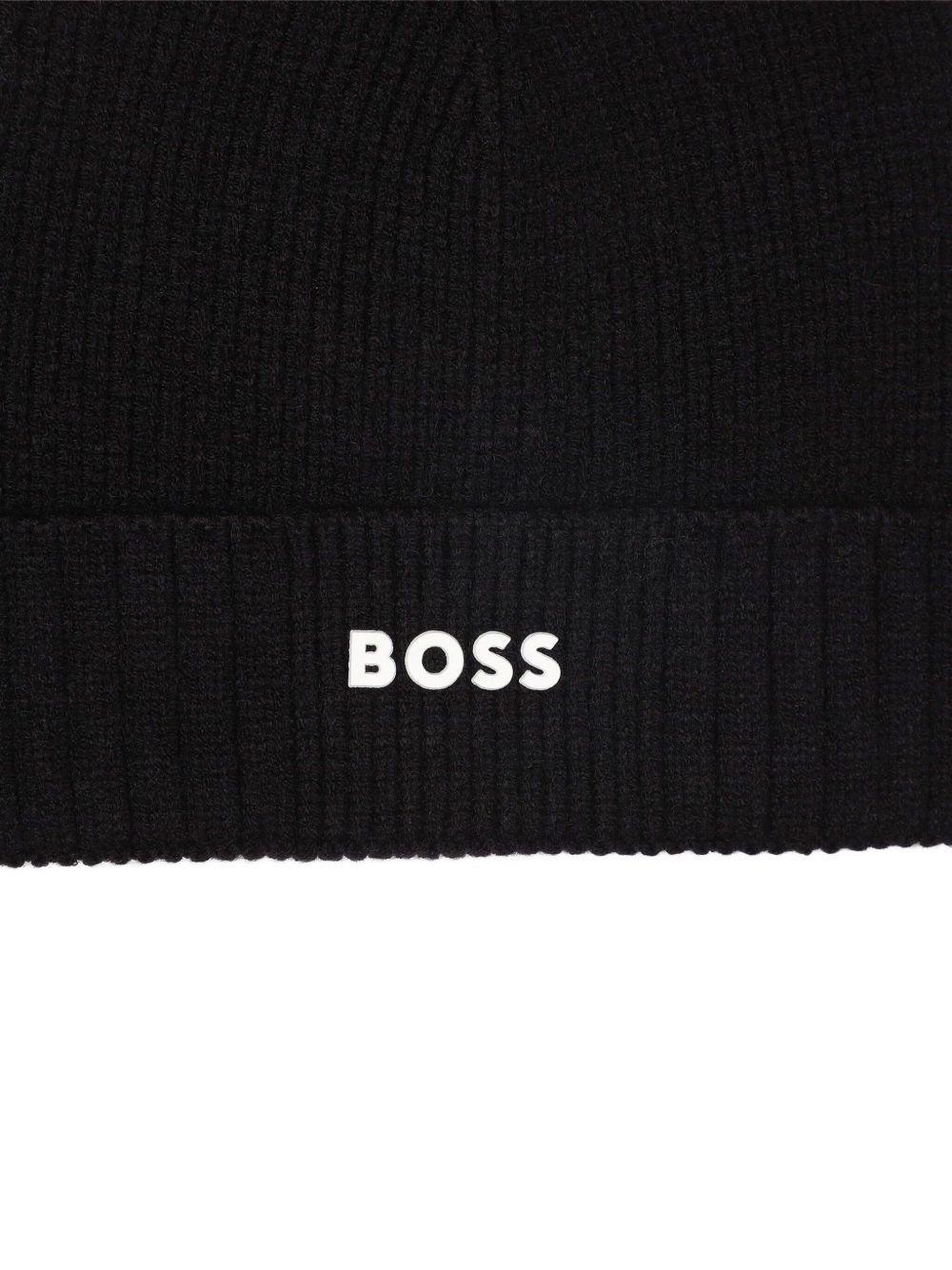 Cappello nero per bambino J52616 09B Boss Kids 