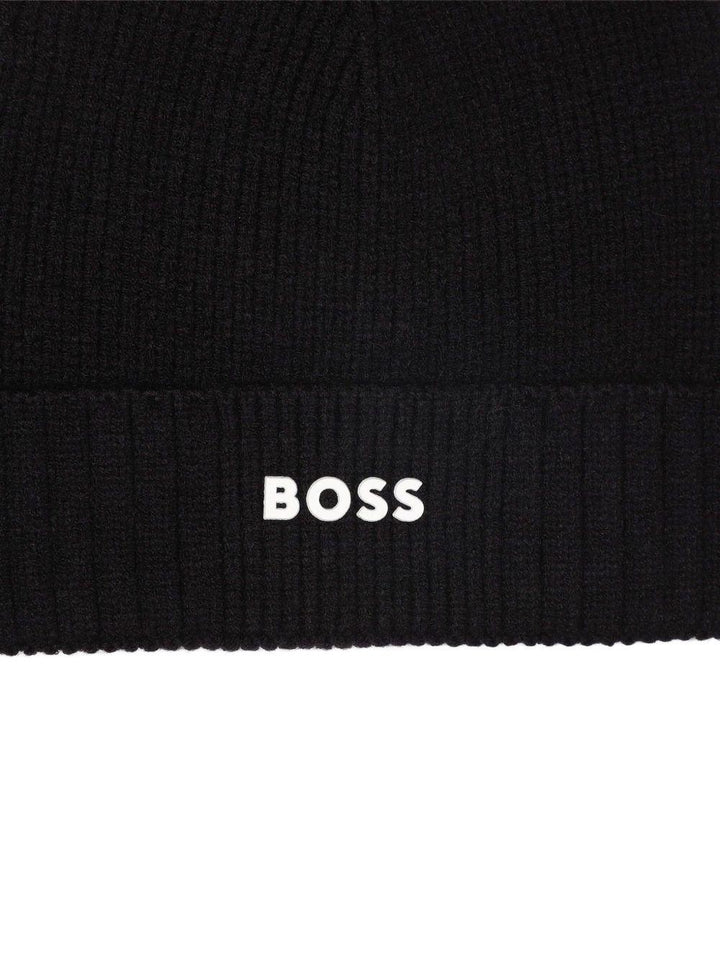 Cappello nero per bambino J52616 09B Boss Kids 