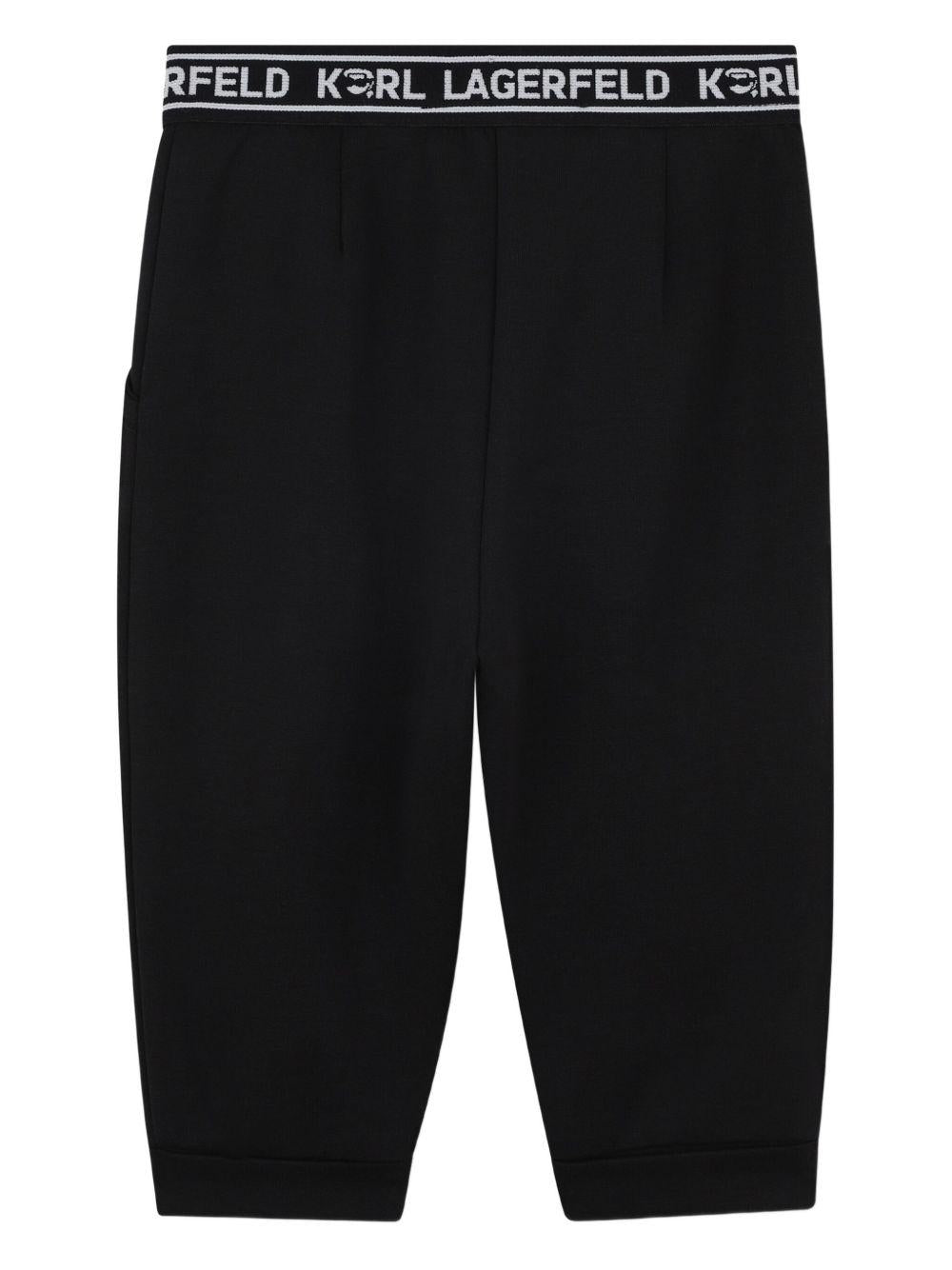 Completo nero/bianco per neonato Z30656 N50 Karl Lagerfeld Kids 