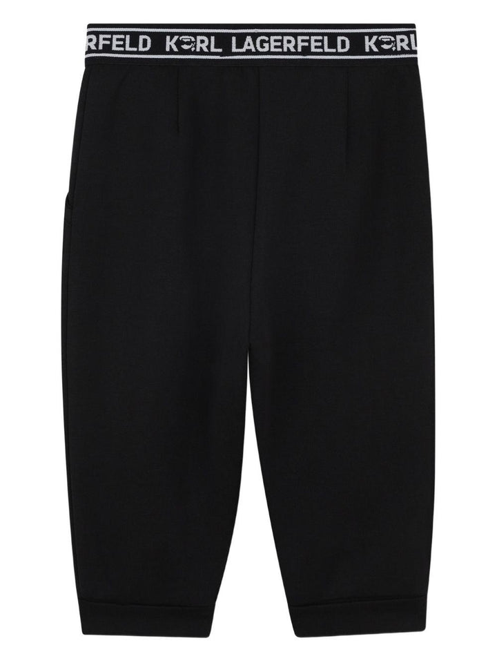 Completo nero/bianco per neonato Z30656 N50 Karl Lagerfeld Kids 