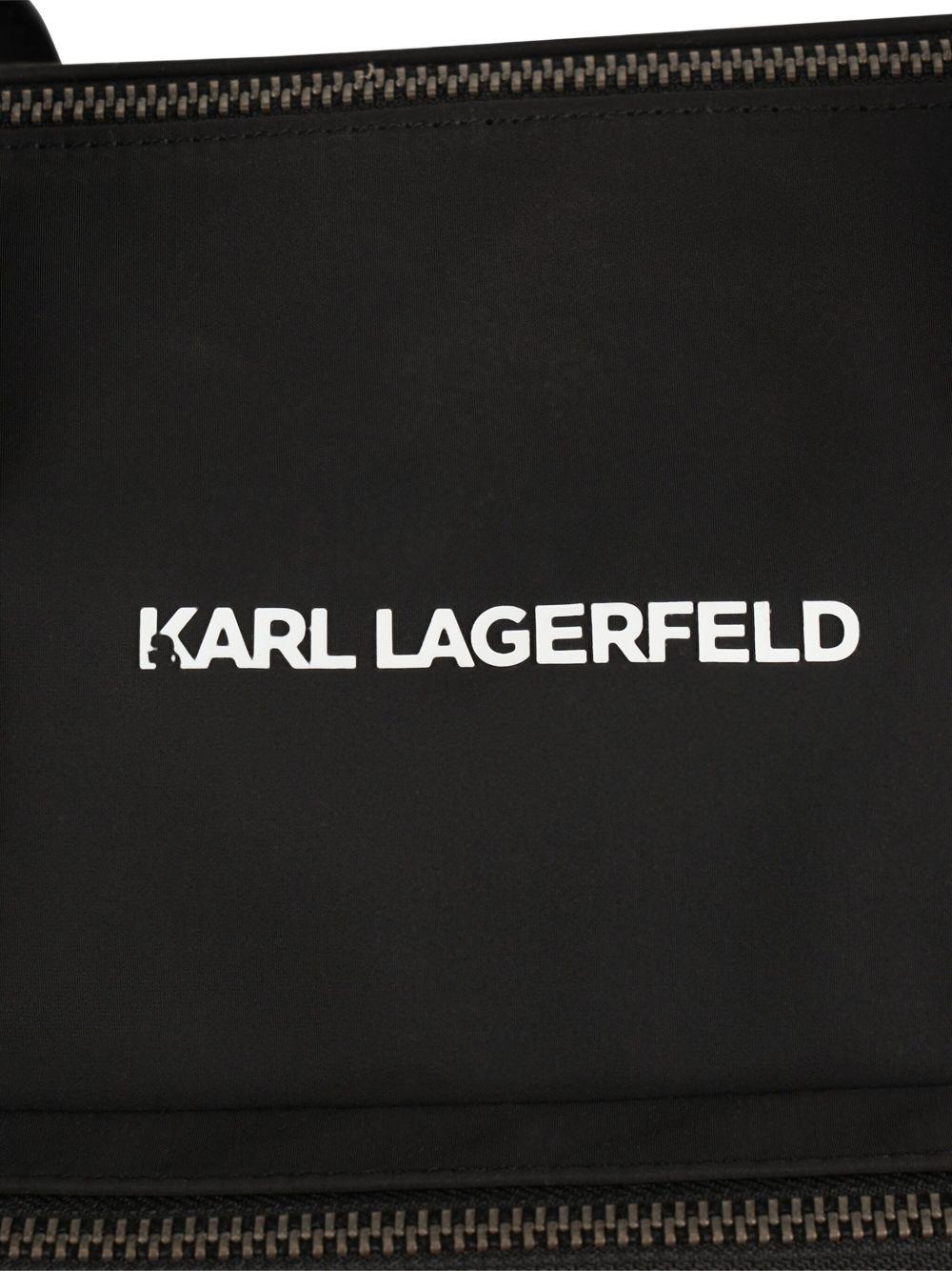 Borsa mamma nera Z31001 09B Karl Lagerfeld Kids 