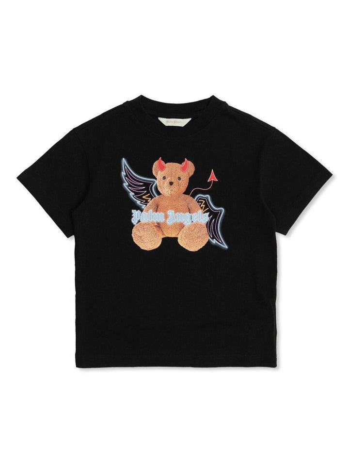 T-shirt nero per bambino