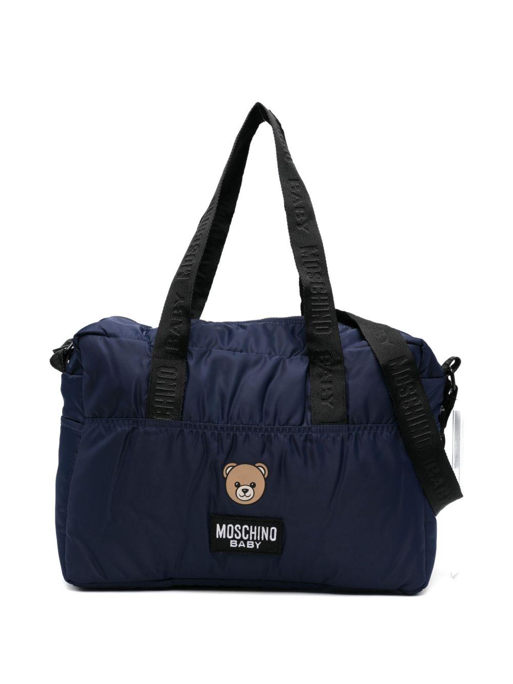 Borsa mamma blu navy MMX04KL3A89 40016 Moschino Kids 