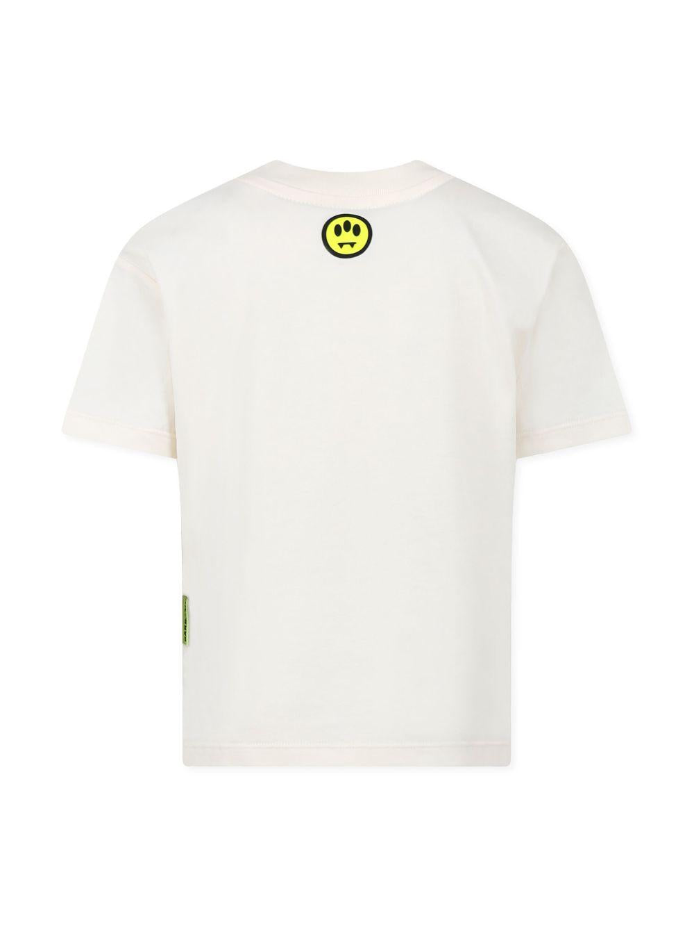 T-shirt bianco per bambino con stampa