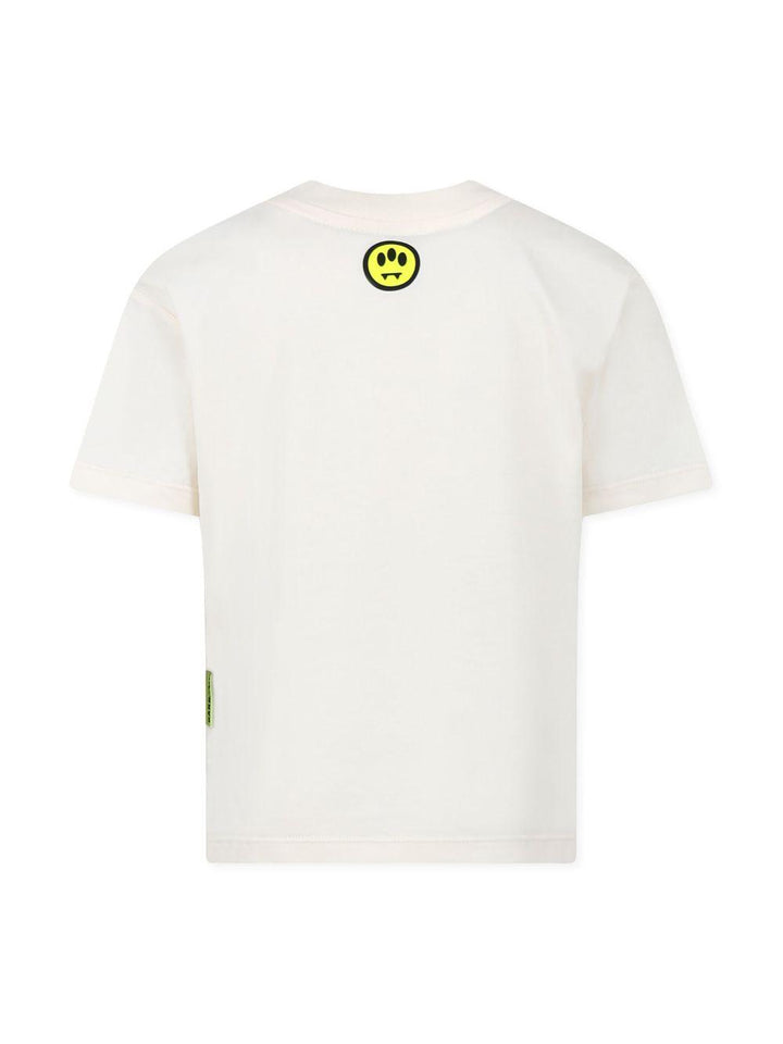T-shirt bianco per bambino con stampa