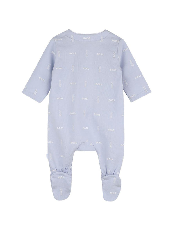 Tutina azzurra per neonato J53045 771 Boss Kids 