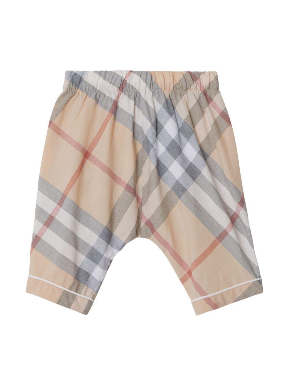 Tutina beige per neonato 8101683 A2205 Burberry Kids 