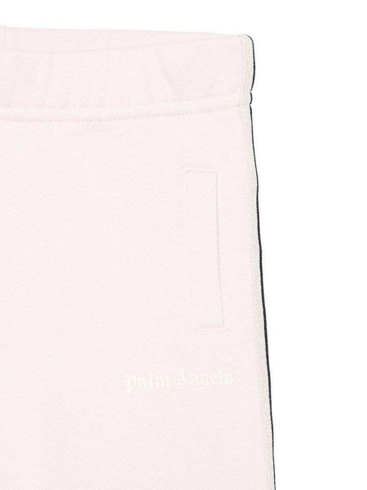 Pantalone rosa pallido per neonato PG4X002F25FLE001 3C03 Palm Angels Kids 