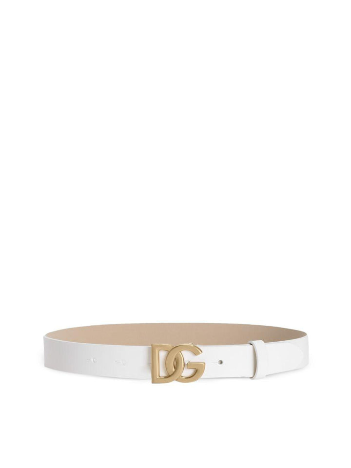 Cintura bianca per bambina EE0068A1067 87682 Dolce & Gabbana Kids 