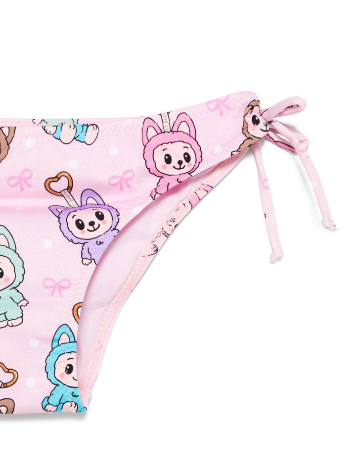 Costume rosa per bambina MARY001 00756L MC2 Saint Barth Kids 