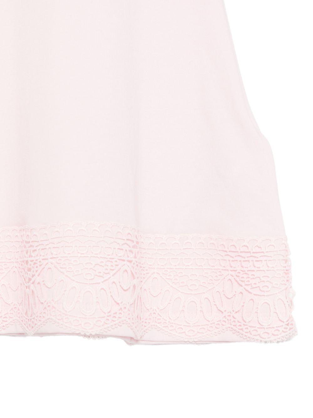 Abito rosa chiaro per bambina KA6014JS003 X0672 Liu Jo 