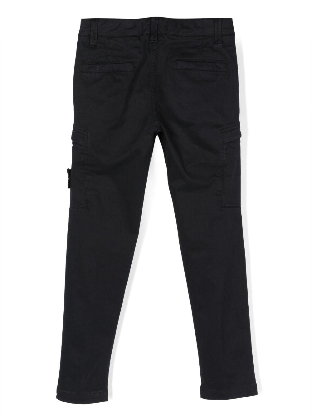Pantalone blu per bambino con logo
