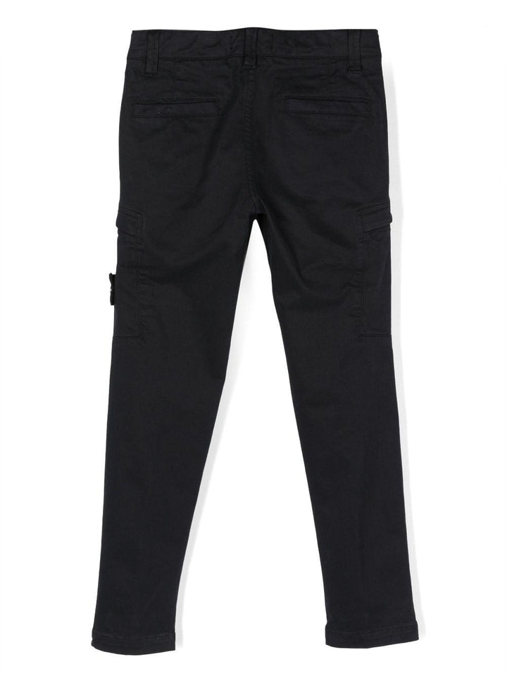 Pantalone blu per bambino con logo