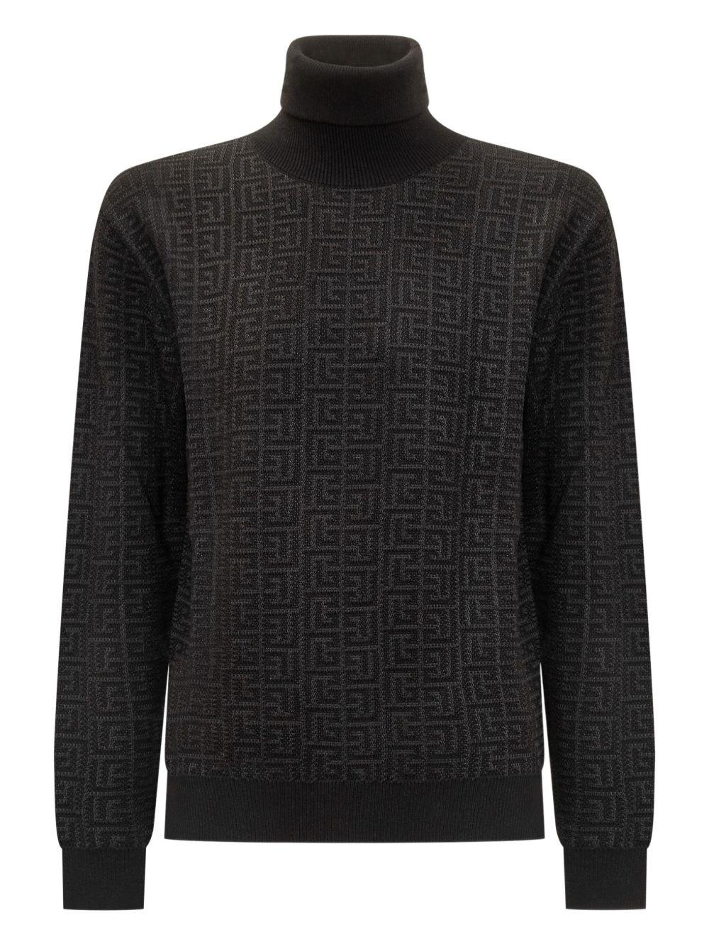 Dolcevita nero per bambino BX9Q00X0121 930 Balmain Kids 