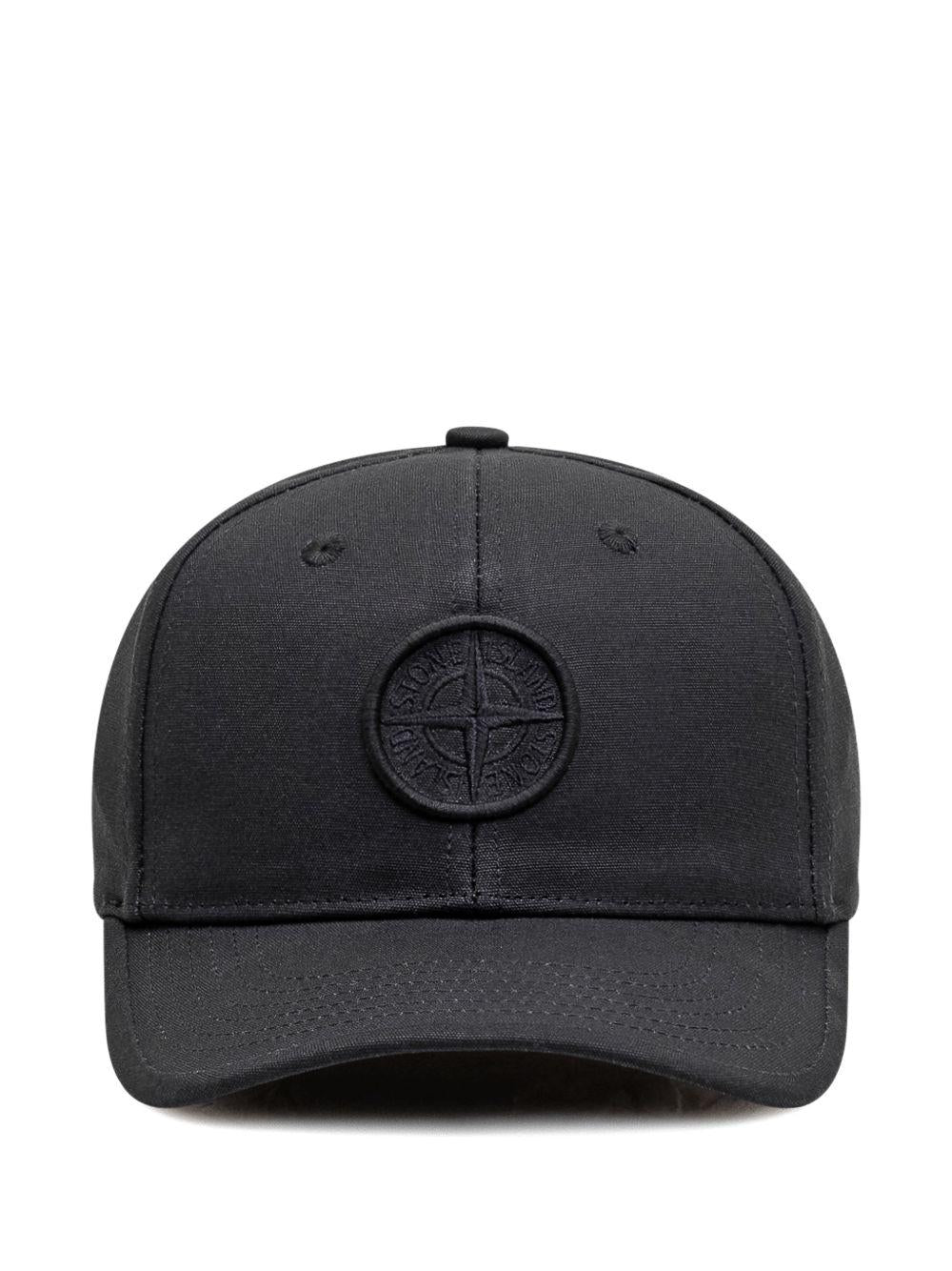 Cappello blu navy per bambino 69100001S0248 V0020 Stone Island Kids 