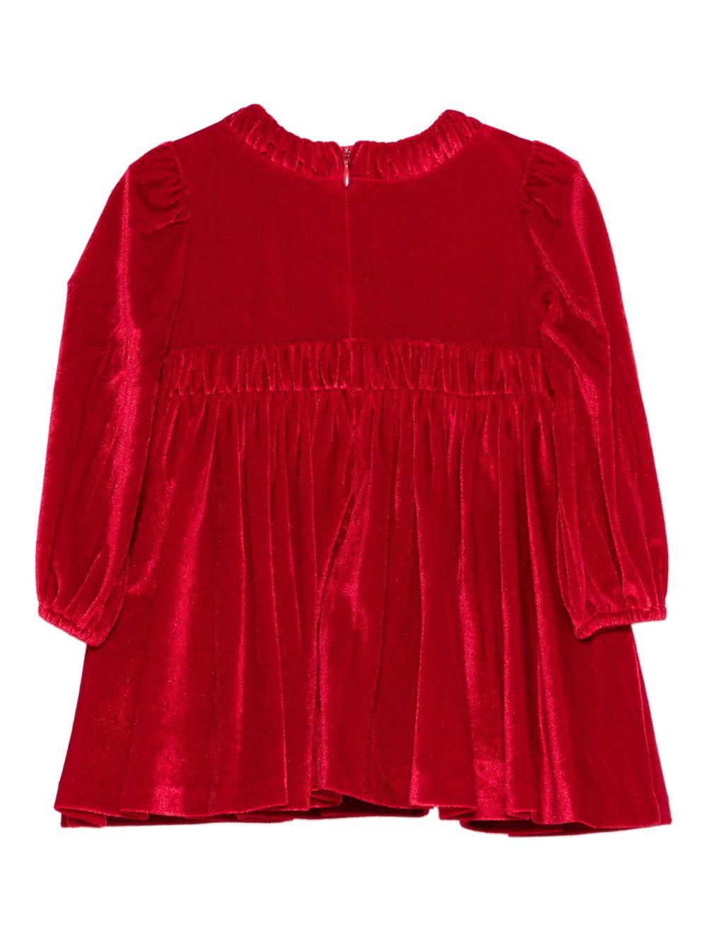 Abito rossa per neonata 5508 002 Abel & Lula 