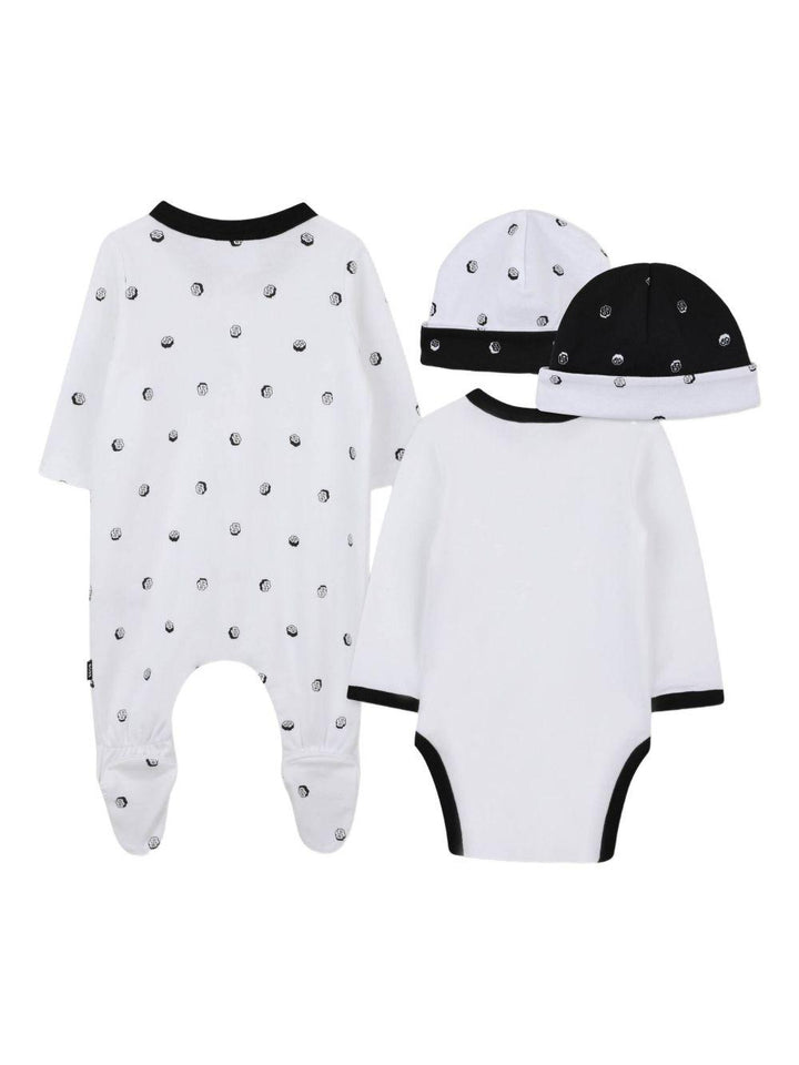 Tutina bianco/blu per neonato J52492 10P Boss Kids 