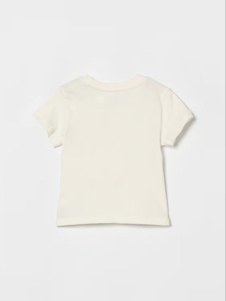 T-shirt bianco per bambino 320A12428 002 Ralph Lauren Kids 
