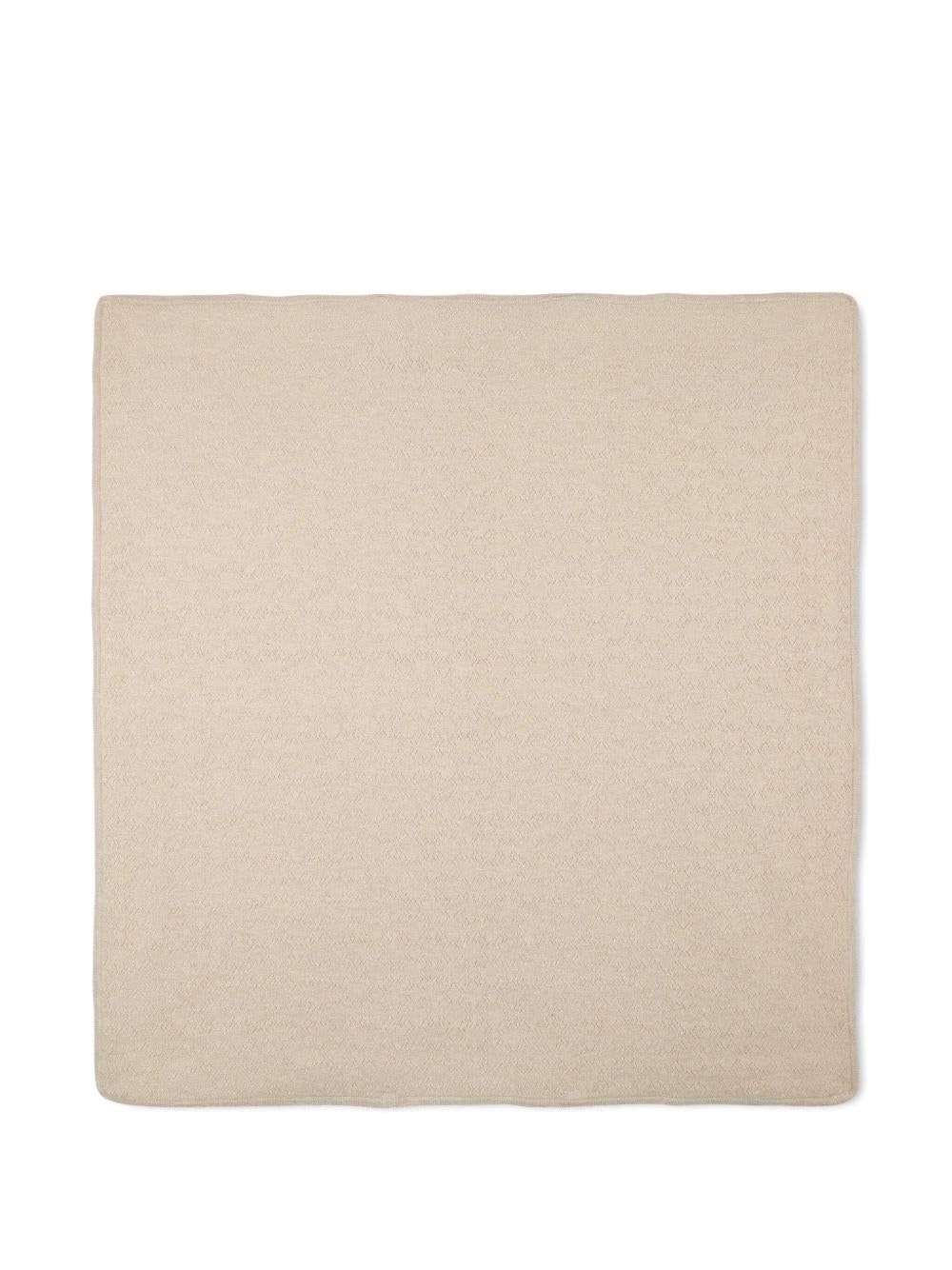 Coperta bianca per neonato H30852 117 Givenchy Kids 