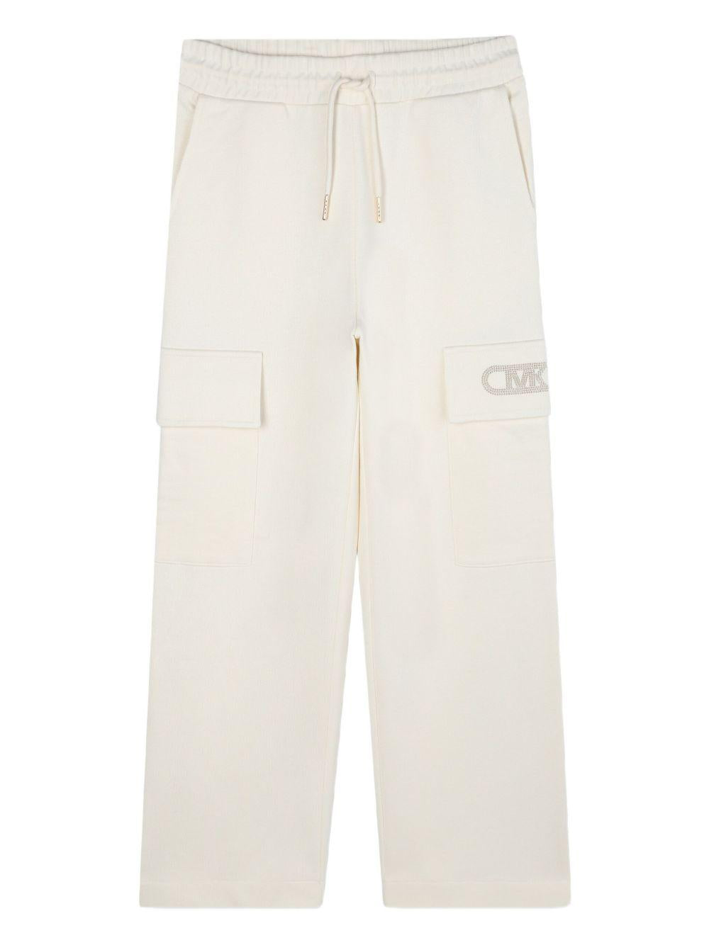 Pantalone crema per bambina R30453 190 Michael Kors Kids 