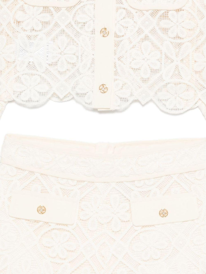 Completo bianco per bambina 5288 004 Abel & Lula 