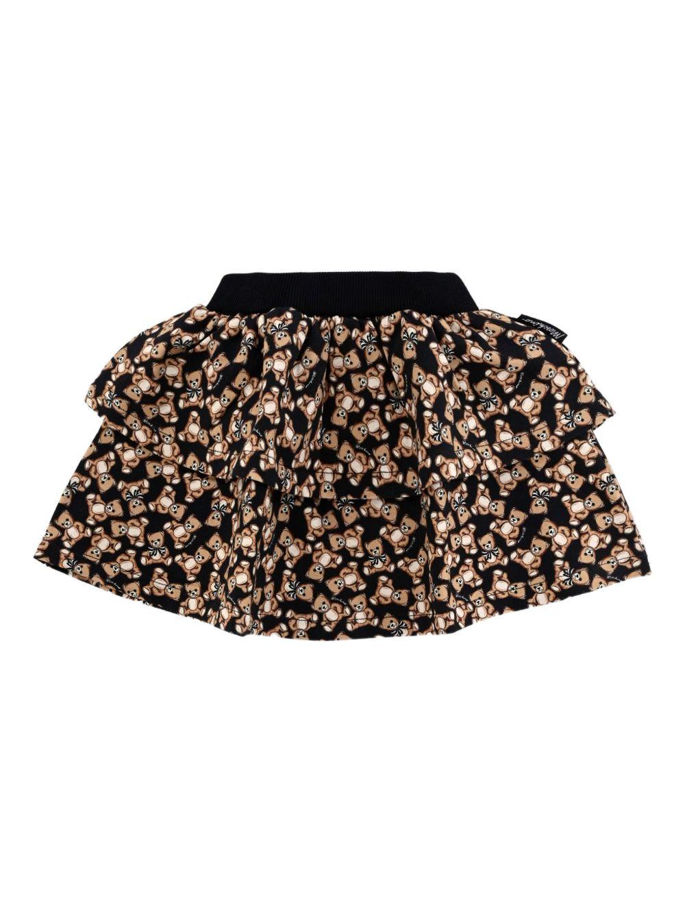 Gonna nera per neonata MDJ01NLDB5C 84923 Moschino Kids 