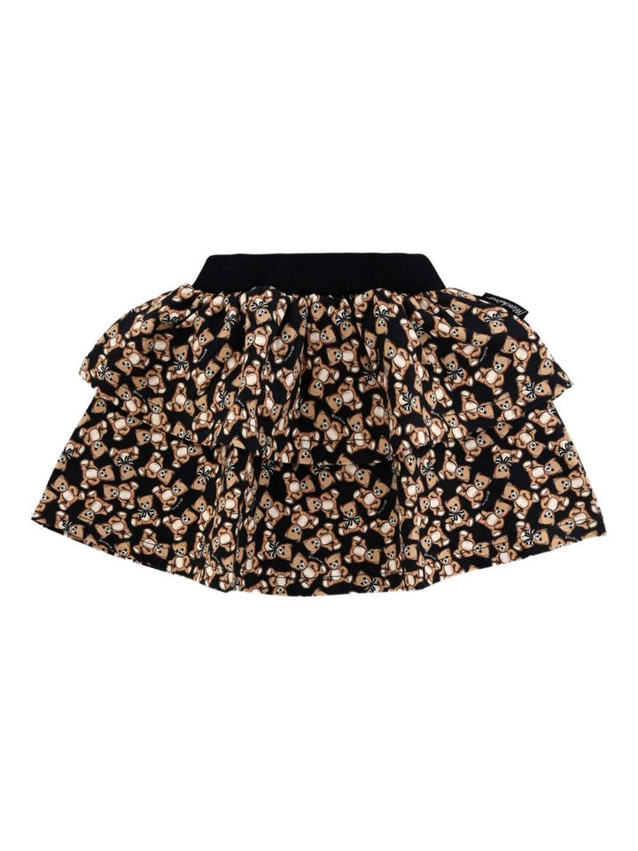 Gonna nera per neonata MDJ01NLDB5C 84923 Moschino Kids 