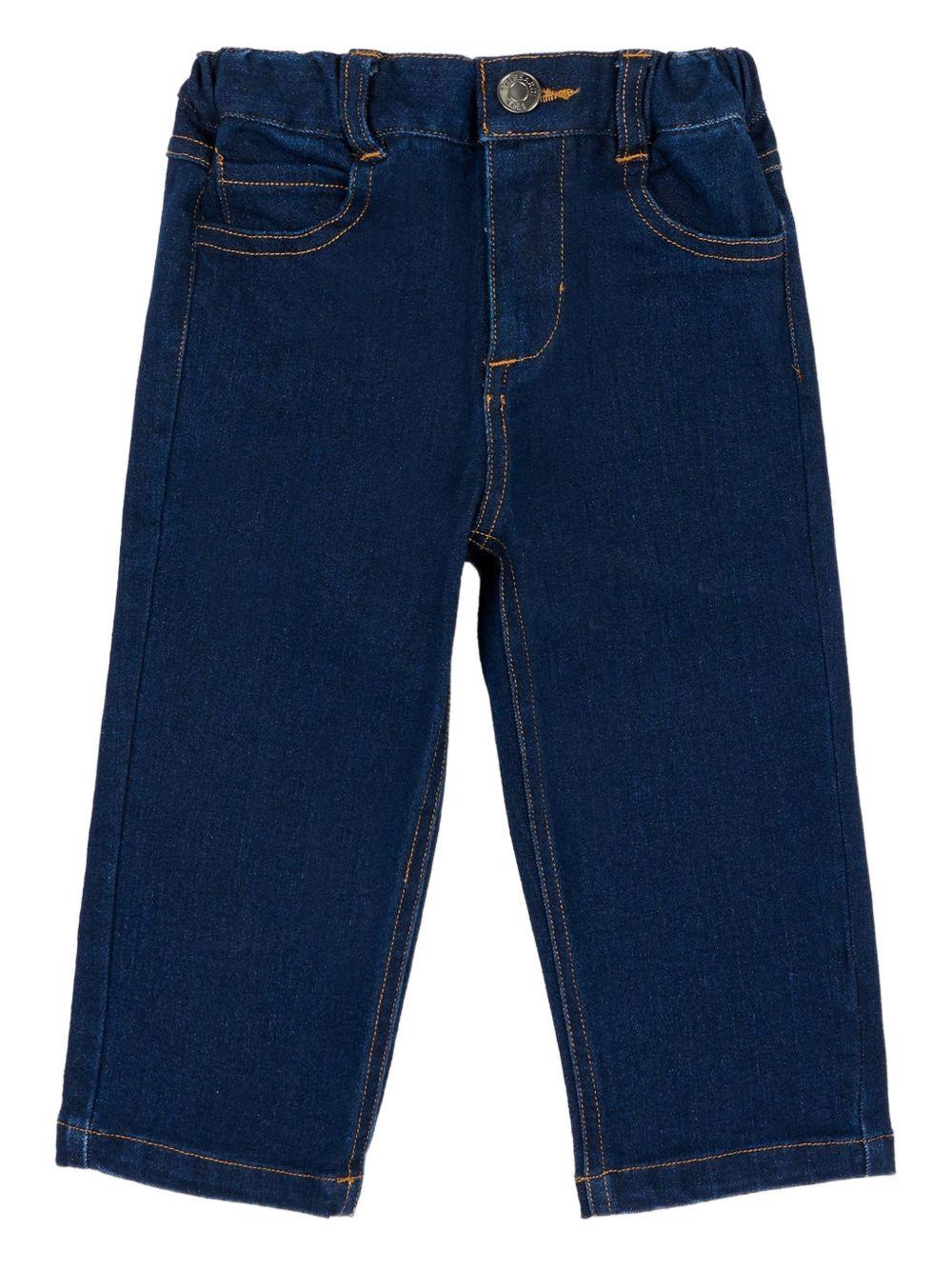 Jeans blu per neonato TIA25201JE D.B Trussardi Kids 