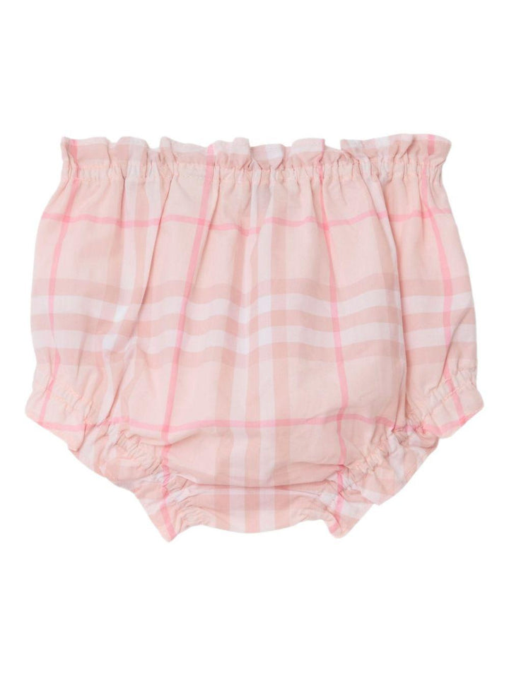 Abito rosa per neonata 8117519 A2217 Burberry Kids 