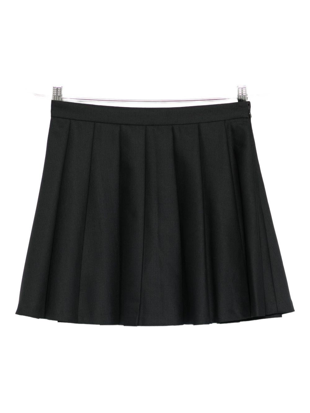 Gonna nera per bambina KFGO011CML025 N000 Pinko Kids 