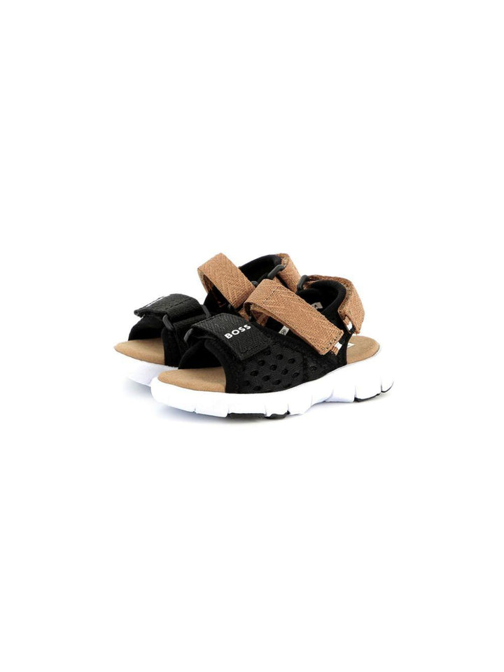 Sandali nero/marrone per bambino