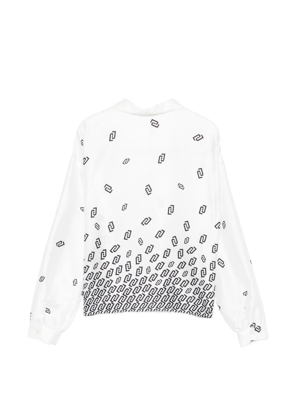 Camicia bianco/nero per bambina GA6051T0987 P9403 Liu Jo 