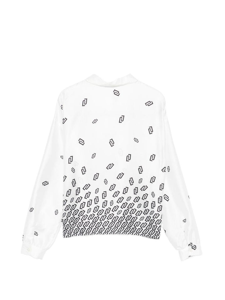 Camicia bianco/nero per bambina GA6051T0987 P9403 Liu Jo 