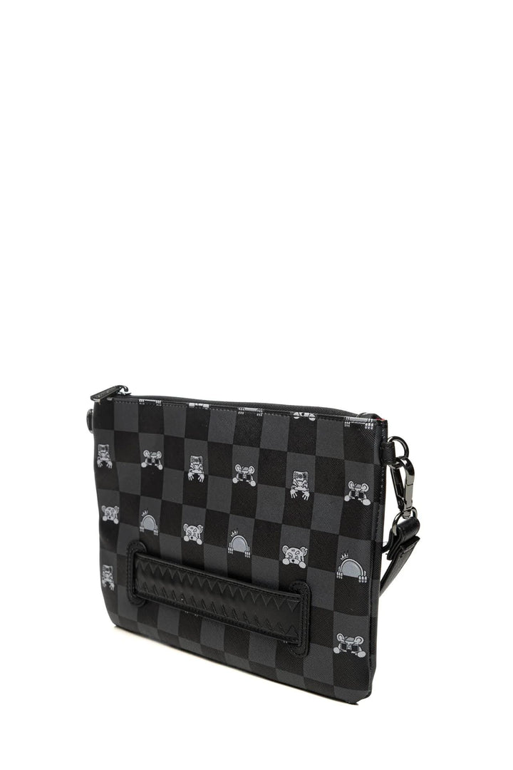 Borsa grigia/nera per bambino 910B8915 NSZ Sprayground Kid 
