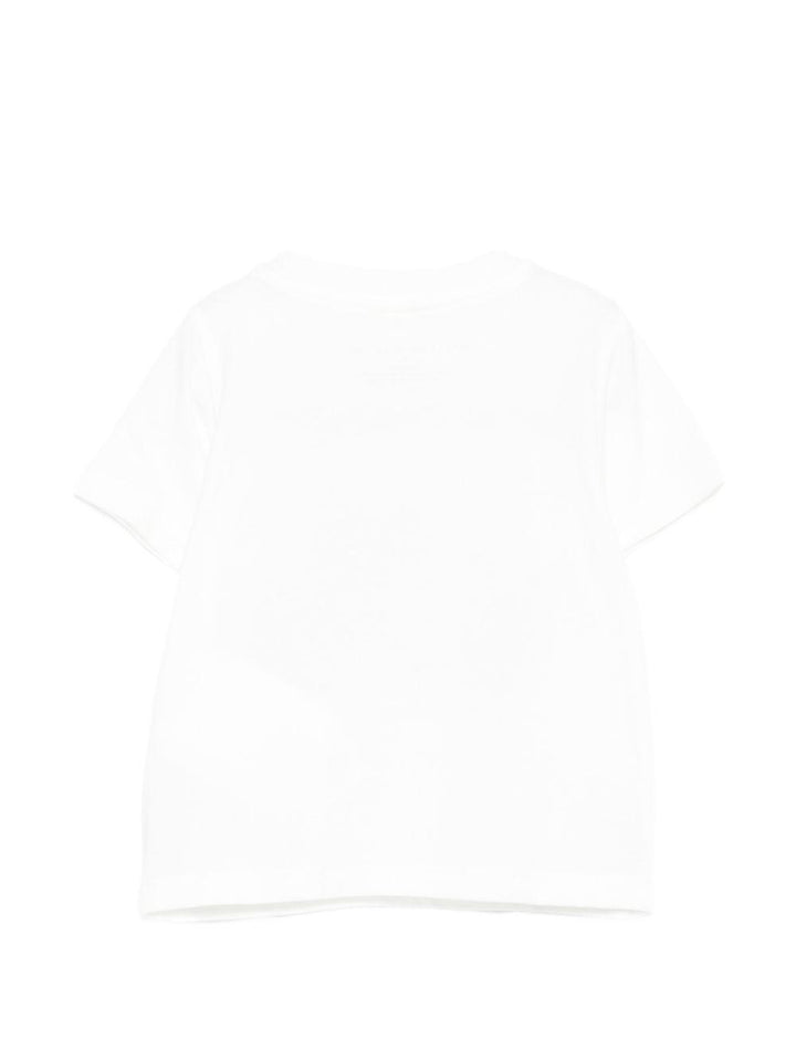 T-shirt bianca per neonata TY8121Z0434 101 Stella McCartney Kids 