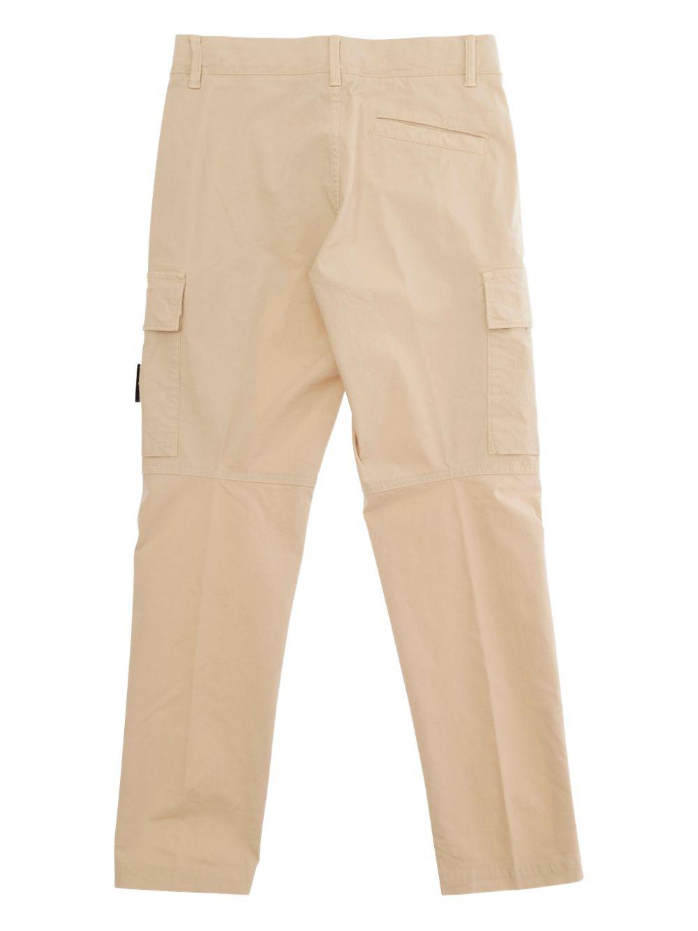 Pantalone beige per bambino 63100004S0001 V0090 Stone Island Kids 