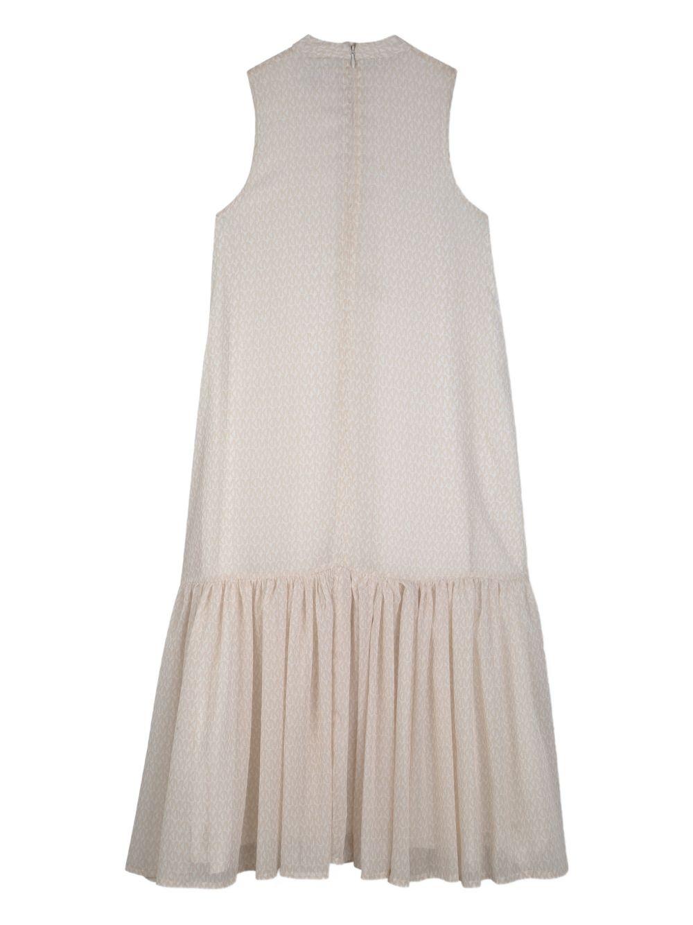 Abito beige chiaro per bambina R30592 190 Michael Kors Kids 