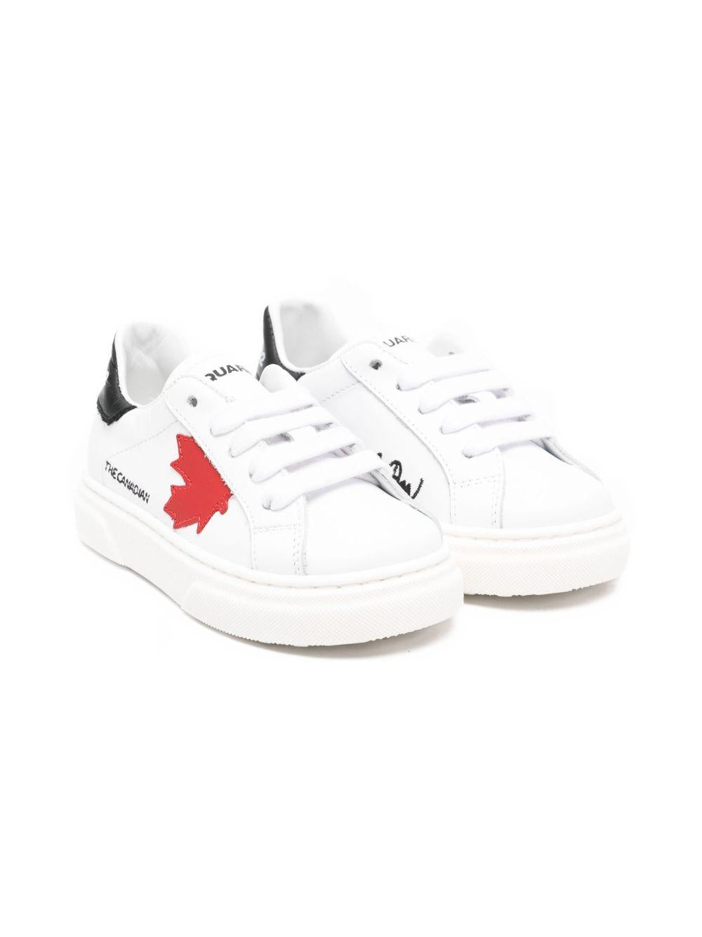 Sneakers bianche per bambino 81378 01 Dsquared2 Kids 
