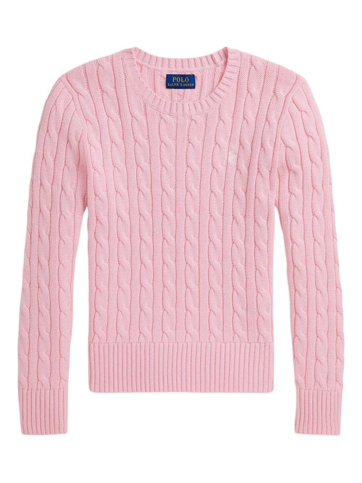 Maglione rosa per bambina 313901316 010 Ralph Lauren Kids 