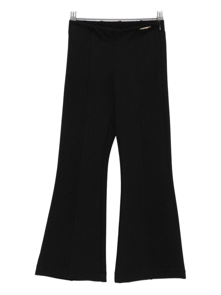 Pantalone nero per bambina 252GJ2110 00006 Twin Set 