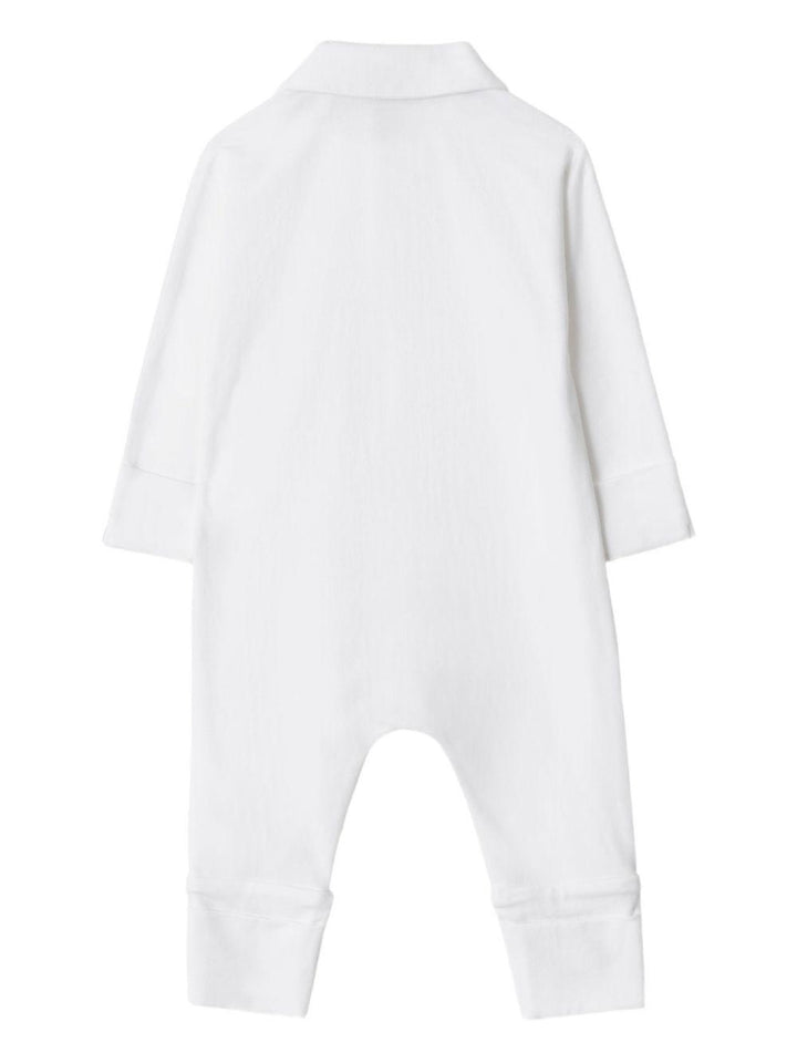 Tutina bianca per neonato 8119819 A1464 Burberry Kids 