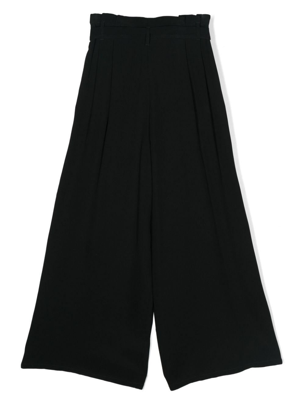 Black trousers for girls
