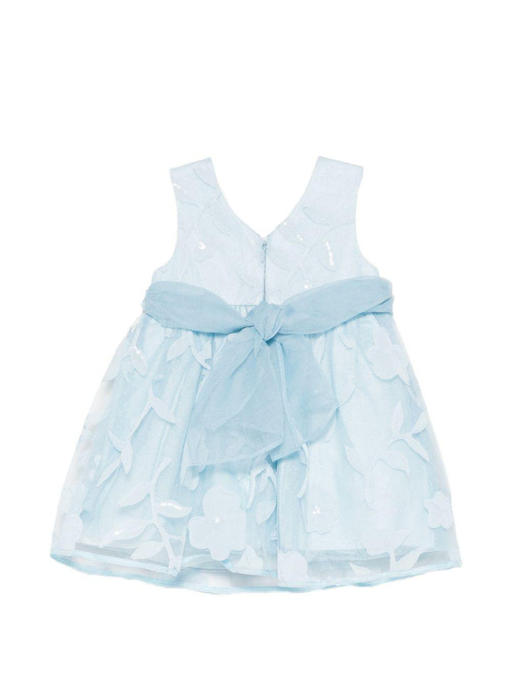 Abito azzurro per neonata 5005 082 Abel & Lula 