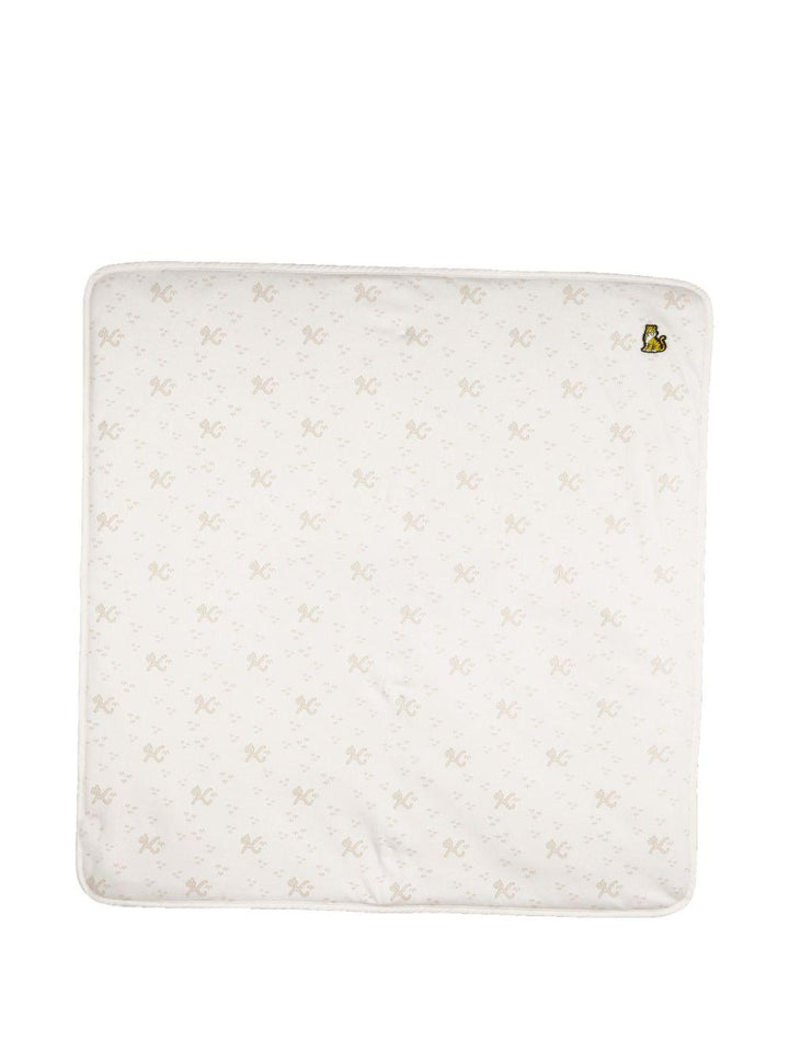 Coperta bianca per neonato K61858 117 Kenzo Kids 