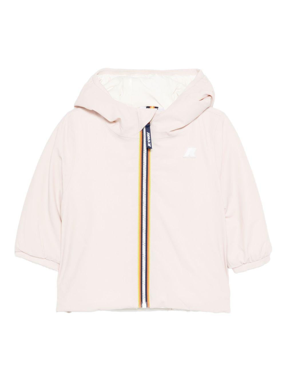 Giubbotto rosa chiaro per neonata K71338W B3E K-Way Kids 