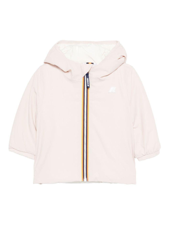 Giubbotto rosa chiaro per neonata K71338W B3E K-Way Kids 
