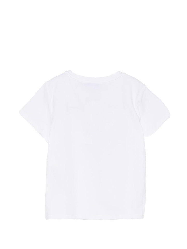 T-shirt bianco per bambina 261GJ2250 00526 Twin Set 