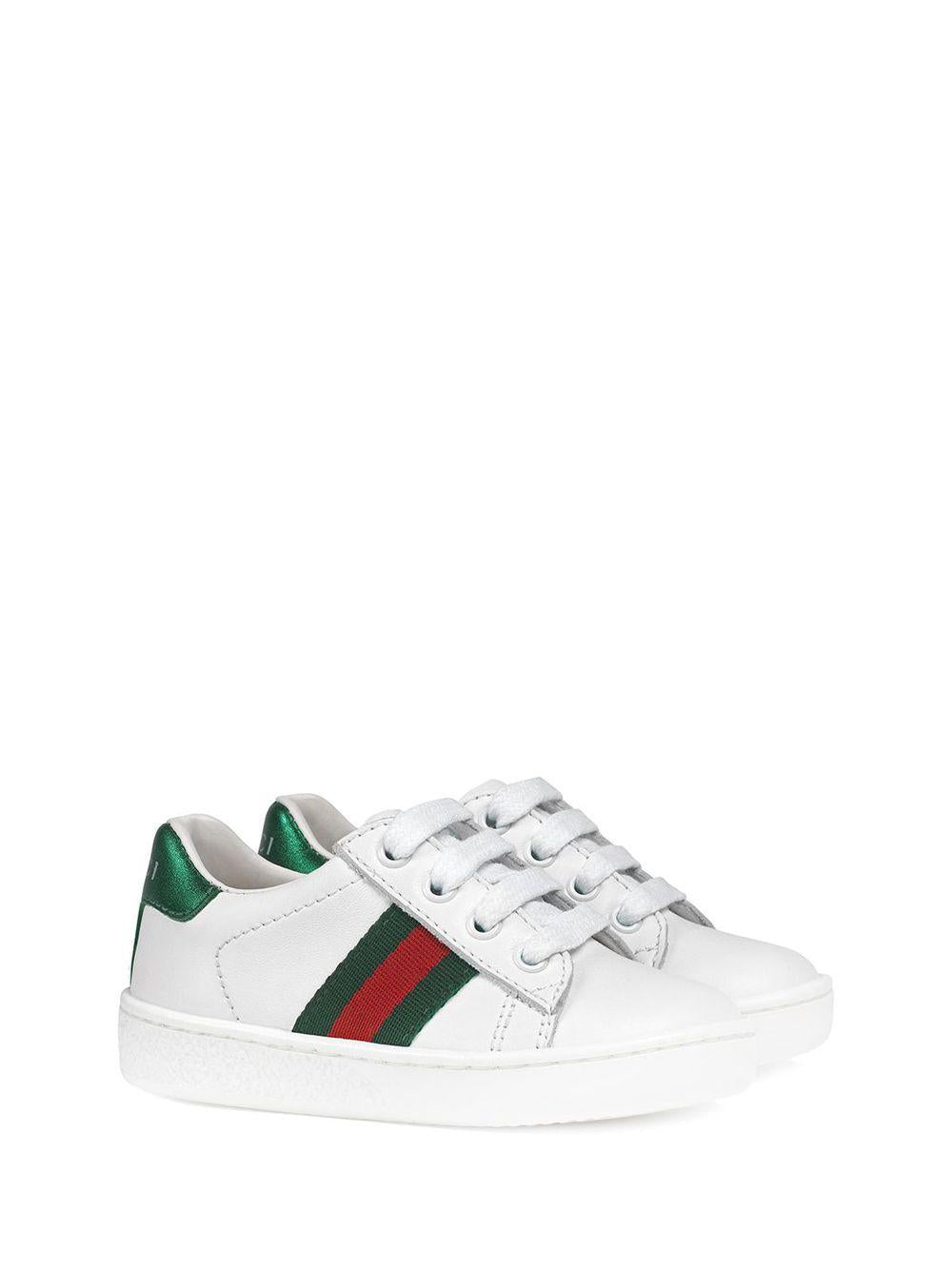 Sneakers bianche per bambino 433146CPWE0 9075 Gucci Kids 